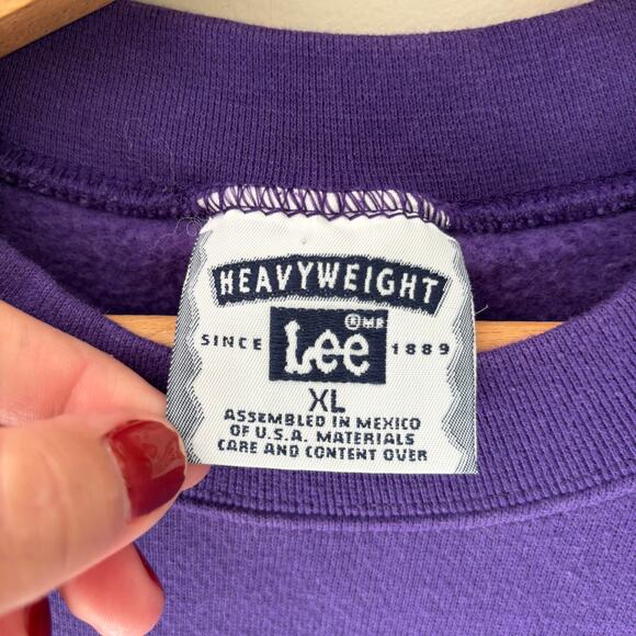 Vintage Y2K Relay For Life Cancer Purple Sweatshirt Size XL - Picture 3 of 6